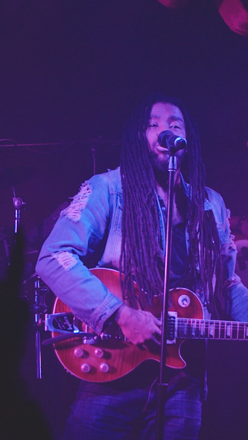 Moody cinematic image representing emotional struggle